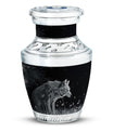 Wilderness - Wolf Urn Memorial, Funeral Cremation Urn