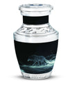 Celestial Wraith Wolf - Wolf Urn Large Memorial, Funeral Urn For Ashes