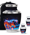 Lava Paws - Dog Urn Memorial, Funeral Cremation Urn For Ashes