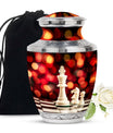 Chess Urn For Ashes Adult Male Large Memorial, Funeral Urn For Ashes