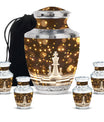 Chess Urns For Human Ashes Medium Size Memorial, Funeral Shape Urn