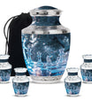 Chess Urn For Human Ashes Women Large Memorial, Funeral Urn For Ashes