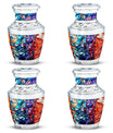 Stained Glass Urn For Ashes Memorial, Funeral Cremation Urn For Ashes