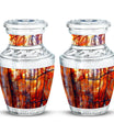 Stained Glass Urns For Human Ashes Large Memorial, Funeral Urn For Ashes