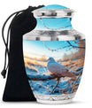 Dove Urns For Ash Memorial, Funeral Shape Urn