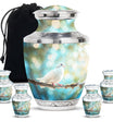 Dove Burial Urns For Adult Human Ashes Memorial, Funeral Shape Urn