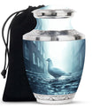 Dove Small Urn For Ashes Memorial, Funeral Cremation Urn For Ashes