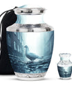 Dove Small Urn For Ashes Memorial, Funeral Cremation Urn For Ashes