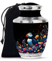 Puffin Bird Medium Urn Memorial, Funeral Shape Urn