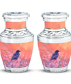 Puffin Bird Urn For Ashes Large Memorial, Funeral Urn For Ashes