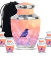 Puffin Bird Urn For Ashes Large Memorial, Funeral Urn For Ashes