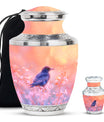 Puffin Bird Urn For Ashes Large Memorial, Funeral Urn For Ashes