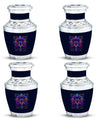 Zodiac Cremation Boxes For Human Ashes Memorial, Funeral Shape Urn