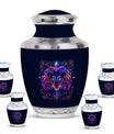 Zodiac Cremation Boxes For Human Ashes Memorial, Funeral Shape Urn