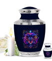 Zodiac Cremation Boxes For Human Ashes Memorial, Funeral Shape Urn