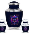 Zodiac Cremation Boxes For Human Ashes Memorial, Funeral Shape Urn