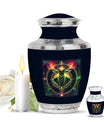 Zodiac Adult Urn For Ashes Memorial, Funeral Cremation Urn For Ashes
