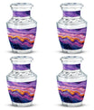 Abstract Adult Urn Large Memorial, Funeral Urn For Ashes