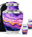 Abstract Adult Urn Large Memorial, Funeral Urn For Ashes