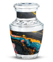 Abstract Small Keepsake Urns For Human Ashes Memorial, Funeral Shape Urn