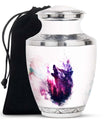 Wolf Howling Funeral Urn For Adult Ashes Memorial, Funeral Cremation Urn