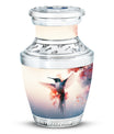 Humming Bird Keepsake For Ashes Funeral, Ashes Cremation Urn