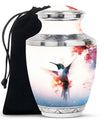 Humming Bird Keepsake For Ashes Funeral, Ashes Cremation Urn