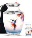 Humming Bird Keepsake For Ashes Funeral, Ashes Cremation Urn