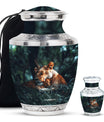 Lion Cremation Urn For Adults Funeral, Ashes Cremation Urn For Ashes