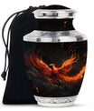 Phoenix Urn For Human Ashes Dad Funeral, Ashes Memorial Urn