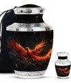 Phoenix Urn For Human Ashes Dad Funeral, Ashes Memorial Urn