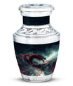 Dragon Small Urn For Ashes Funeral, Ashes Cremation Urn