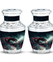 Dragon Small Urn For Ashes Funeral, Ashes Cremation Urn