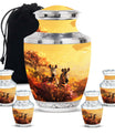 Zebra Urn For Human Ashes Dad Funeral, Ashes Urn