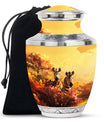 Zebra Urn For Human Ashes Dad Funeral, Ashes Urn
