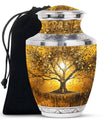 Tree Of Life Urn Small Urn Funeral, Ashes Cremation Urn