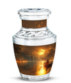 Lunar Urn For Human Ashes Keepsake Funeral, Ashes Urn