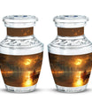 Lunar Urn For Human Ashes Keepsake Funeral, Ashes Urn
