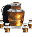 Lunar Urn For Human Ashes Keepsake Funeral, Ashes Urn