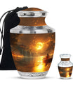 Lunar Urn For Human Ashes Keepsake Funeral, Ashes Urn