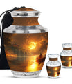 Lunar Urn For Human Ashes Keepsake Funeral, Ashes Urn