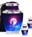 Wolf Keepsake For Human Ashes Funeral, Ashes Urn For Ashes