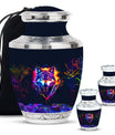 Wolf Keepsake Urn Funeral, Ashes Cremation Urn