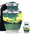 Military Urn For Ashes Adult Male Funeral, Ashes Cremation Urn