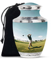 Golf Keepsake For Human Ashes Funeral, Ashes Cremation Urn
