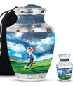 Golf Urn For Ashes For Women Funeral, Ashes Cremation Urn
