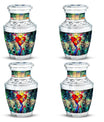 Stained Glass Ashes Keepsake Funeral, Ashes Cremation Urn