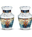 Stained Glass Cremation Urns Funeral, Ashes Memorial Urn