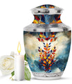 Stained Glass Cremation Urns Funeral, Ashes Memorial Urn