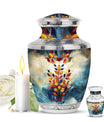 Stained Glass Cremation Urns Funeral, Ashes Memorial Urn